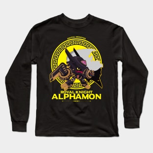 digimon chibi alphamon Long Sleeve T-Shirt